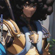 Afro Knight