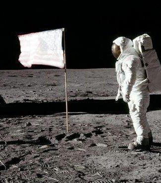 The US Flags On The Moon Are Probably Pure White Now