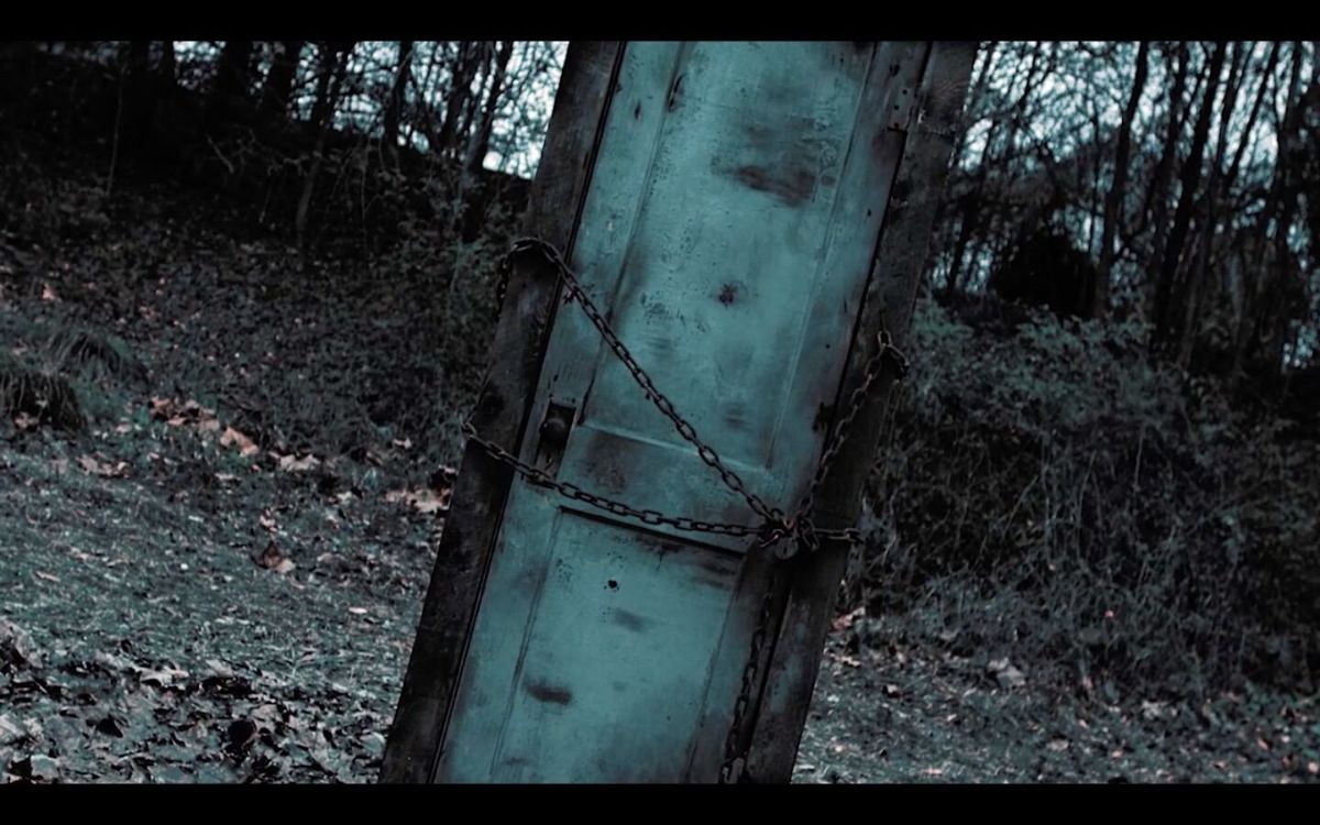 door in the woods