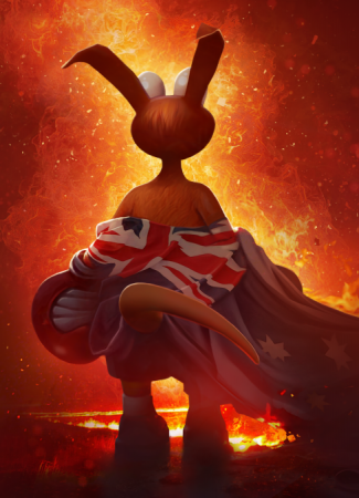 Kao the Kangaroo helps to save his motherland Australia from the horrific effects of the bushfires.