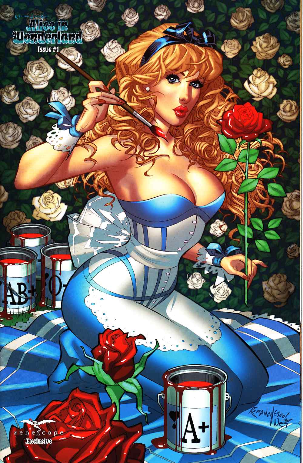 Alice in Wonderland #1 Cover - Ralph Tedesco of Zenescope Interview