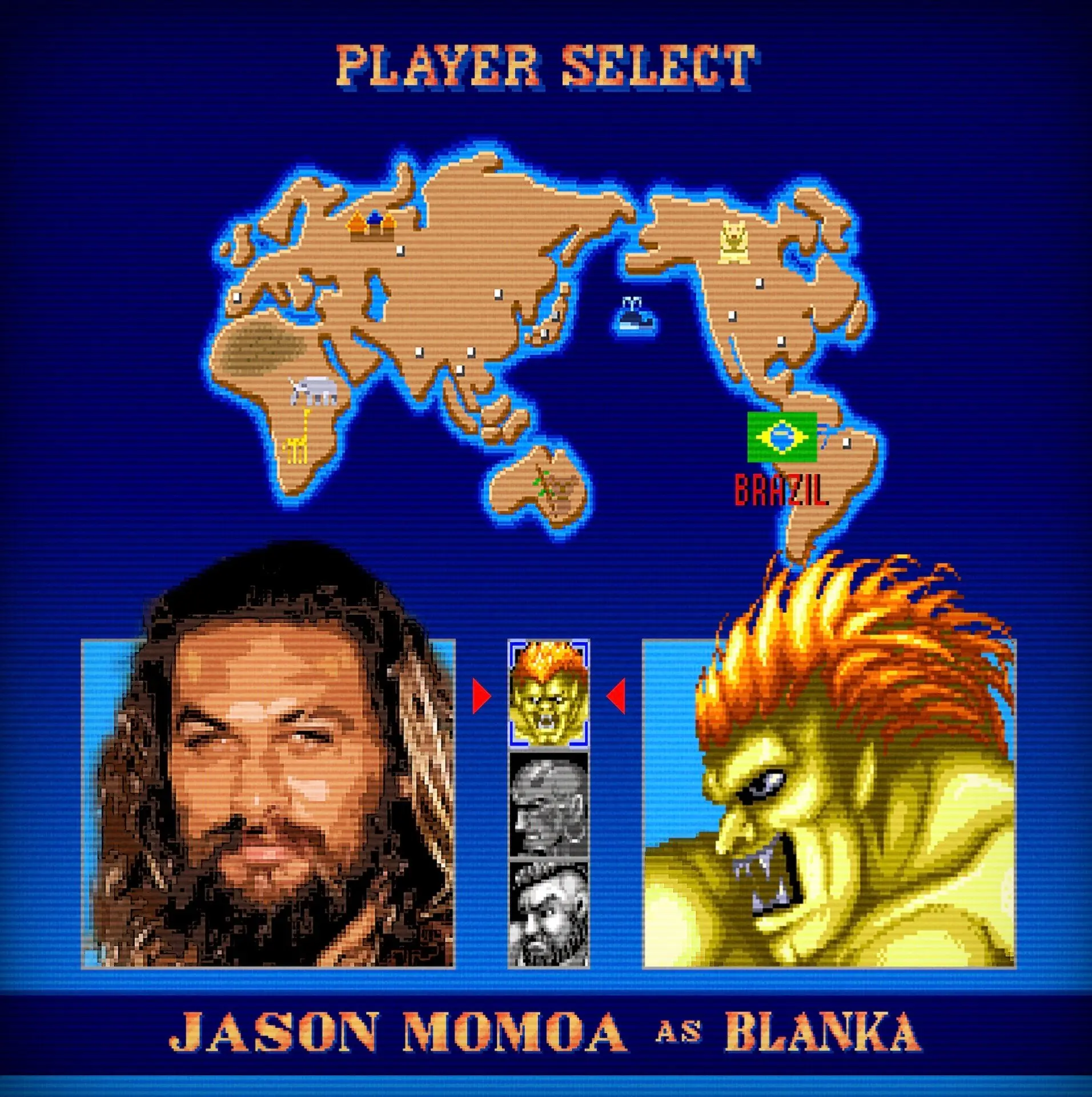 street fighter blanka casting