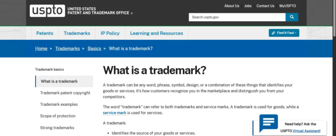 trademark trademark