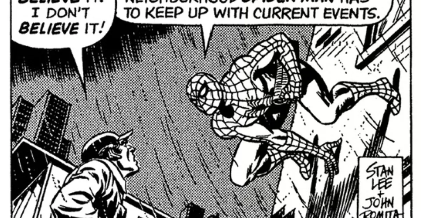 spider-man strip