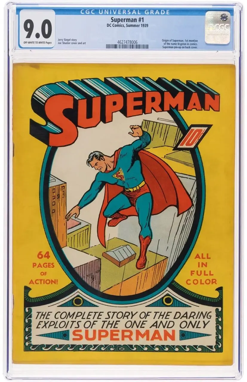 superman 1 record comic 827x1280