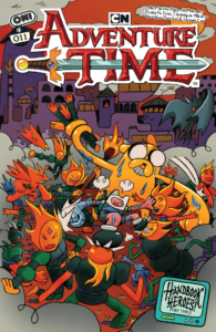 adventure time 11 cover b morales oni press solicitations march 2026