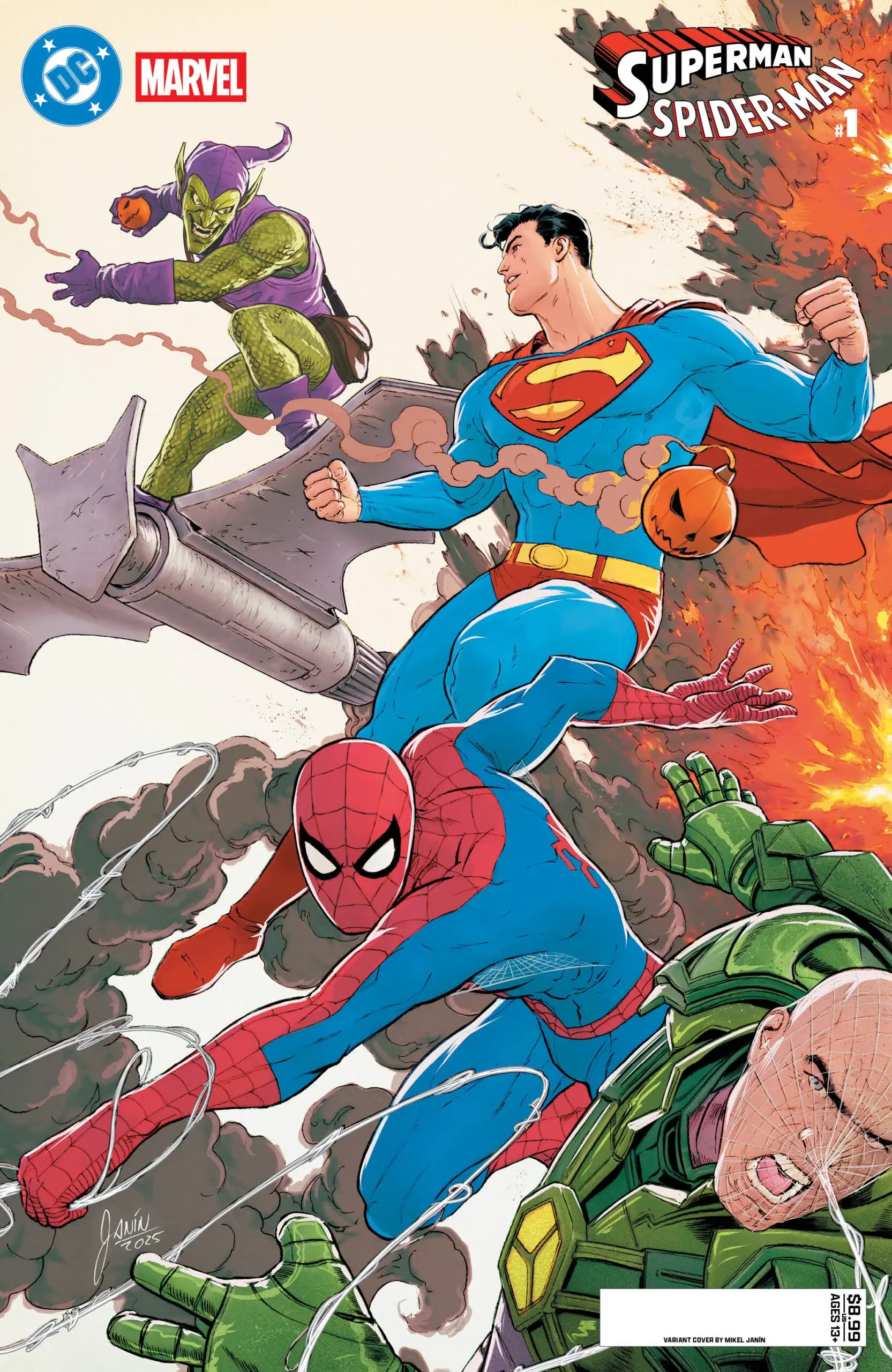 dc superman spider man 1 janin scaled