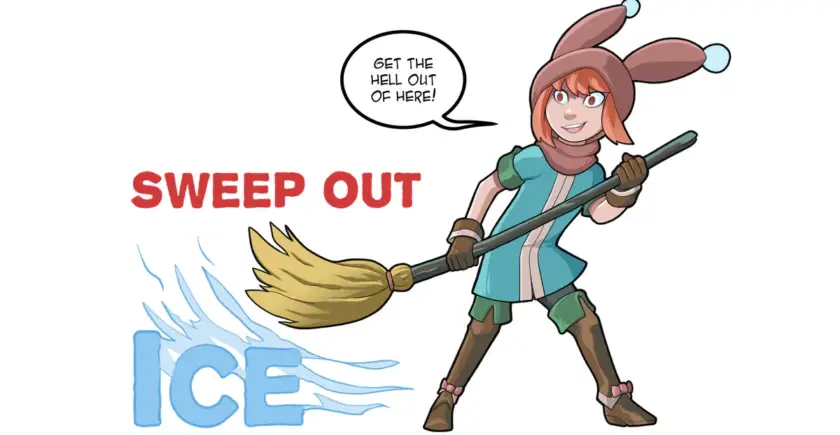yeld sweep out