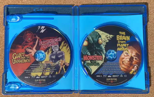 Film Masters Monster Mayhem Discs