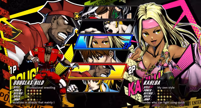 Rushing Beat X Brawl Brothers Character Battle 05