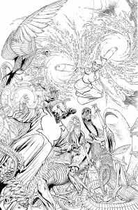 green lantern corps #19 main cover pasarin inks dc comics solicitations august 2026