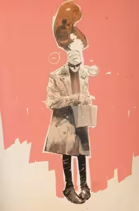 The Doom Patrol #1 variant cover by Ashley Wood